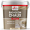 Badigeon à la chaux, décoration, intérieure et extérieur, maison : Badiplus - 20 kg (jusqu'à 100 m²) Cadix Crème - ARCANE INDUSTRIES