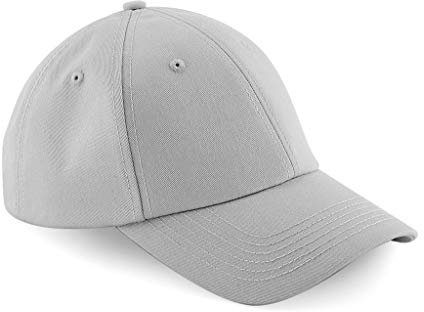 Beechfield Authentic Baseball Cap, Größe:One Size, Farbe:Light Grey