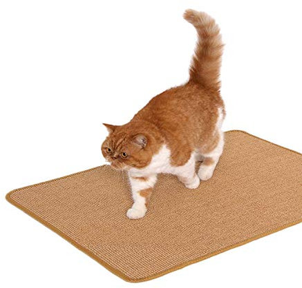 Kettelservice-Metzker Sisal Kratzmatte I Kratzteppich aus 100% Sisal I in verschiedenen Größen 40 x 60 cm