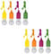 HANDY LUX Colors, kabellose LED Leuchte, Safe Touch Oberfläche, Dekoleuchte, 4er Set LED-Lampen, bunt, Hängeleuchte, Deckenleuchte, Batteriebetrieb, Zugschnuraktivierung