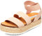 Steve Madden Femme Kimmie Sandale cale, Rose poudré, 41 EU