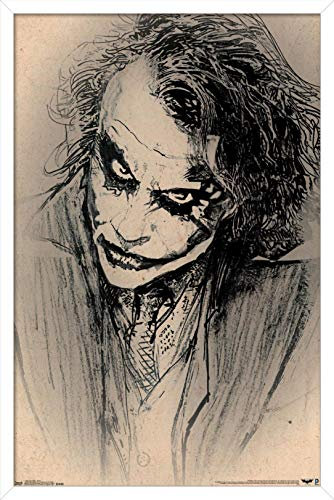 DC Comics Movie – The Dark Knight – The Joker – Sketch Wall Poster