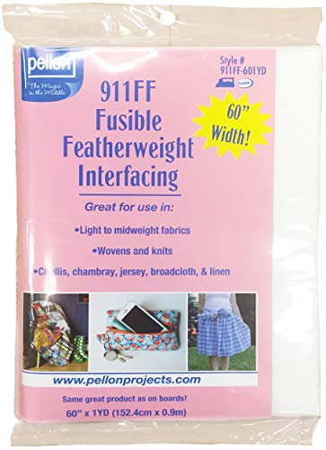 Pellon Fusible Featherweight Interfacing-White 60 X1yd