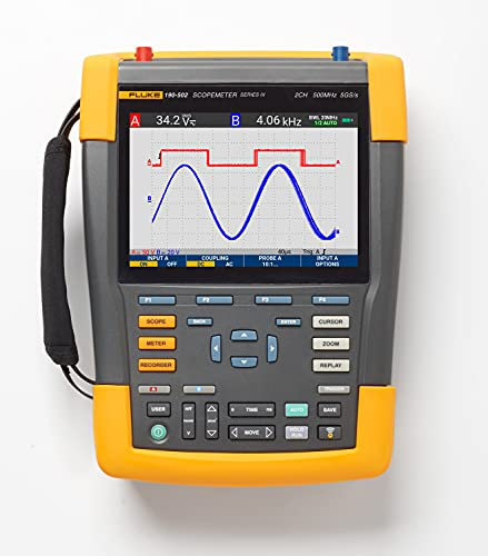Fluke 190-502-III Speicher Handheld Oszilloskop 2-Kanal Analog 500MHz USB