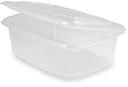 ACESA - Pack Envases para Alimentos | Envases de Plástico Reutilizables | Recipientes de Plástico Herméticos con Tapa | Recipientes para Microondas y Lavavajillas | Envases para Comida (50, 1000ml)