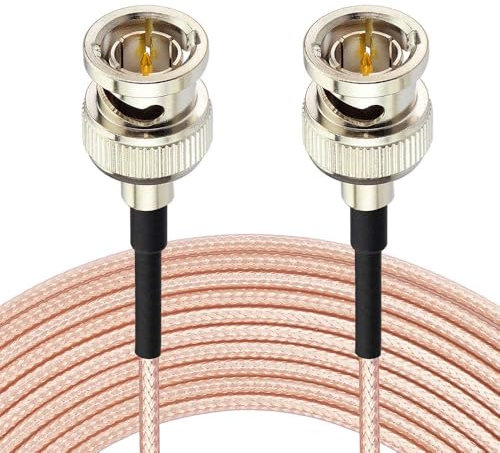 Superbat Cavo SDI 3G HD 150cm Cavo SDI Sottile RG179 Patch BNC Maschio a Maschio 75 ohms Per Analizzatore Oscilloscopio Telecamere HD-SDI Audio Video Camera(1 Pezzo)
