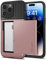 Spigen Slim Armor CS Case Compatible with iPhone 14 Pro, Rose Gold