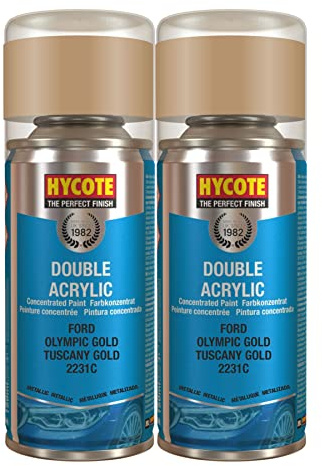 Hycote XDFD713 Ford Olympic Gold (Metallic) 150ml *2