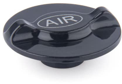 Capuchons de valve de vélo à air comprimé américain pour VTT - Fourche de vélo - Pièces de fourche de vélo (bouchons noirs)
