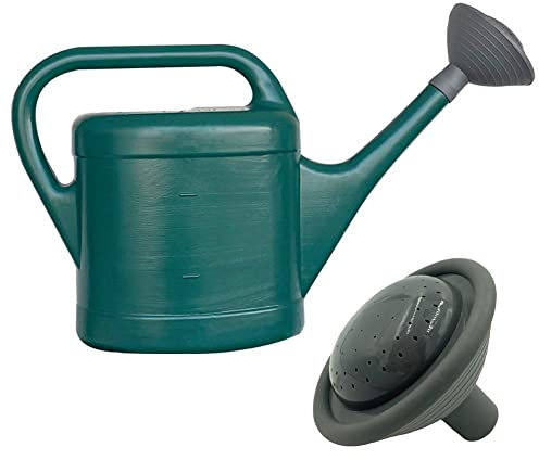 RJSQAQE Annaffiatoio universale da giardino con testa di rosa, ricambio per irrigatore, copertura per bottiglia