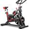 Spinning Bike Kalorienverbrauchsausrüstung für verstellbare Sitze Heimtrainer Fitnessgeräte Indoor-Training Autos können trainieren (Indoor-Sport) (Weiß 92) (Schwarz 92)