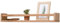 ShunpuBF Wandregal Kinderzimmer, Massives Eichenholz Schweberegal Bücherregal Wand bücherregal Wand Kinder für Zeitschrift Kinderzimmer Wohnzimmer Bad Schlafzimmer (Eiche, 50x10cm)