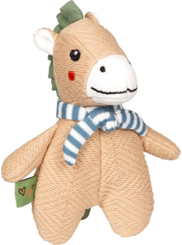 Die Spiegelburg Kuscheltier Ente - Little Wonder, ca. 10 x 14 cm, Baumwolle, recyceltes Polyester