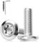 XRXYMQ 25 Piezas Tornillo Negro M5x16 mm Tornillos Allen Tornillos M5 Cabeza Plana Tornillo Cabeza Plana Rosca Completa Para Mueble Con Llave Torx con Llave de Cabeza de Cestornillador