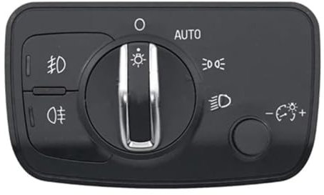 Interruptor Regulador Faro Compatible Con A3 Para Sportback Para TT Para Roadster Faros De Automóvil Lámpara Antiniebla Interruptor De Control De Luz Sensor De Control Del Interruptor De Faros 8V09415