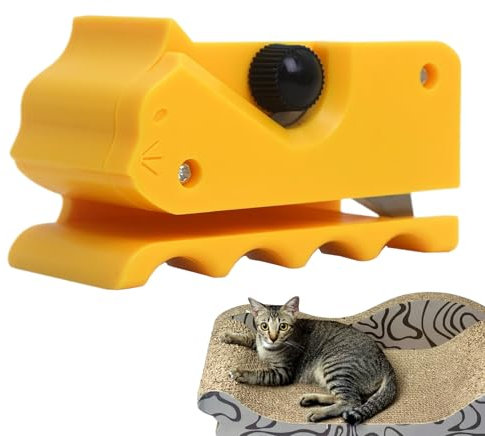 Coupe-carton pour arbres à chat - Appareil ergonomique sans fil avec motifs d'animaux 3D - Pour et animaux domestiques