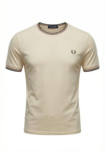 Fred Perry Twin Tipped T-Shirt, Herren T-Shirt