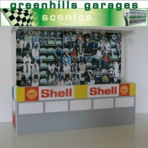 Greenhills Scalextric Slot Car Building Reims Grandstand Kit Slimline 1:32 Scale