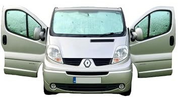 Fuel Lagoon Thermal Silver Screen Window Blinds Vivaro/Primastar/Trafic (Front Cab Set (3 piece))