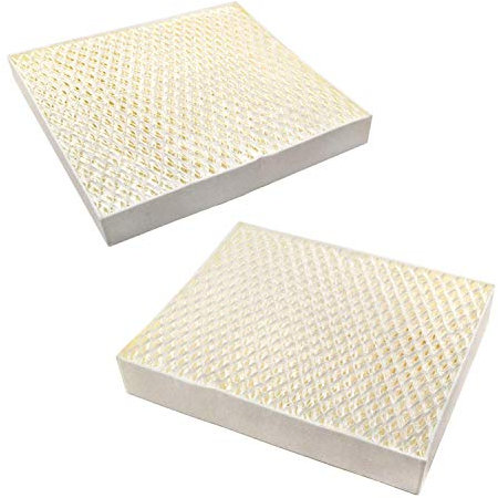 HQRP 2-Pack Dochtfilter kompatibel mit Stadler Form Oskar O-020 O-021 O-022 / Oskar Little O-101 O-102 O-103 O-104 / Oskar Big O-025 O-026A Verdunstungsbefeuchter, O-030 O-031 Ersatz, Untersetzer