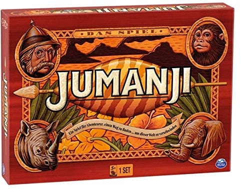 Spin Master Jumanji The Game – Ein Brettspiel & Familienspiel für Abenteurer, deutsche Ausgabe.
