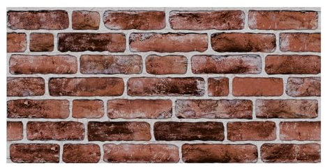 IZODEKOR Revestimiento de pared 3D de poliestireno expandido con aspecto de piedra, para salpicadero de cocina, baño, balcón, dormitorio, salón y terraza, marrón oscuro y terracota (Honigkaffee)