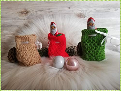 Strickanleitung Adventssäckchen: Ideal auch für Anfänger
