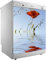 Vinyle pour lave-vaisselle Coquelicot dans l'eau Plusieurs dimensions 75 x 85 cm Adhésif résistant et facile à appliquer Adhésif décoratif au design élégant