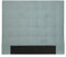 LOUNGITUDE - MEGAN - Tête de lit - Capitonné - En tissu - Vert d'eau - 140cm