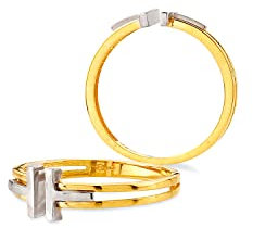 JC Trauringe Damenring in 585 Bicolor Ring Einzelring Damen Ring Schmuck 8148