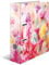 HERMA Folder A4 Pink Flowers, 7 cm Wide, Children's Ring Binder with Plants Motif, Colourful Lever Arch File with Inner Print for Boys and Girls