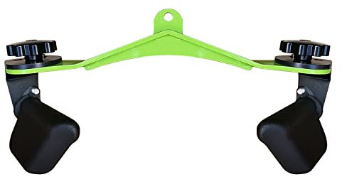 KORIKAHM Adjustable Lat Pull down Bar, Cable Machine Attachments for Gym, Home Gym Fitness T-bar Row Pulldown Attachments, Lat Pull Down Machine Wide Grip Neutral Grip Handle (SP-02)