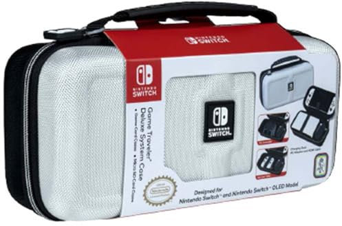 Pochette de transport et de protection officielle Nintendo™, blanche, pour Nintendo Switch™