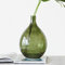 Creative Co-Op Große Glasvase, Grün