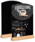 COSHEHKG A4-Tafel, 2 Stück, Kreidetafel zum Schreiben mit Sockel, 23 x 32 cm, Bogen aus Buchenholz, doppelseitig, Acryltafel für Preisschilder, Buffet-Party, Hochzeit
