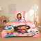 Kinder Bettbezug Set, 3D Wende Bettwäsche Set 135x200cm Kinderbettwäsche mit Kissenbezüge 80x80cm, 100% Polyester Microfibre Bettwäsche Set, 3D Drucken Bettwäsche für Jungen Mädchen