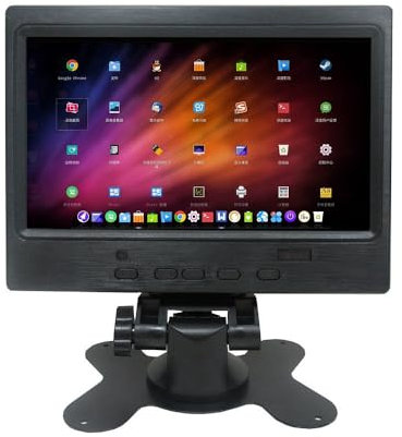 7 Inch High-Definition 1024x600 IPS Universal General-Purpose Portable Display Computer Auxiliary Screen Sub Screen Raspberry Pi, Orange Pi Monitor