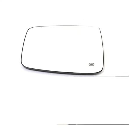 DZSJHGFDD Außenspiegel Glas Außenspiegel Reflektierende Linse Rückspiegelglaslinsen Für Dodge Für Ram 1500 2500 2010-2019 Außenspiegel Glas(Links)
