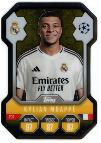 SH6 - Kylian Mbappe - Chrome Shield - 2024/2025