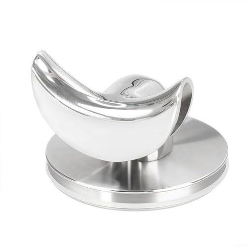 Advokingtap Boquilla de doble portafiltro, acero inoxidable para diferentes preferencias de preparación y grano de café (doble)
