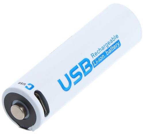 Rundzelle 14500, AA, Li-ion, 1,5V, 1700mAh, 2,55Wh, mit USB-C Charging Port