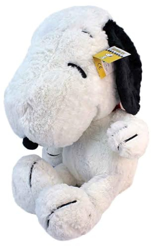 BEMIRO Snoopy Kuscheltier, 80 cm, Polyester, Großes Plüschtier mit gestickten Augen, Weicher Stoffhund