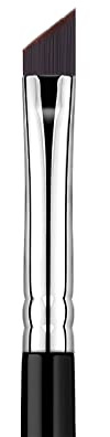 Eyeliner Brush Fine Angled - PRO Precision Gel Eye Liner Makeup Brush -Ultra Thin Slanted Flat Angle - Premium Cruelty Free Synthetic Bristles (E835)