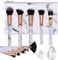 HEYMKGO Pinselset Makeup, 10 Stück Professionelles Make Up Pinsel Set mit Makeup Schwamm, Kabuki Foundation Schminkpinsel Blending Kosmetikpinsel Marmormuster Make-up Brush mit Kosmetiktasche