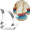 Lankater 1pc Segelboot Ausstechform, Edelstahl-plätzchen-Form Für Plätzchen Kuchen, Backen-Werkzeuge