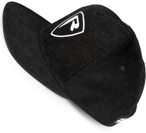 Fox Rage Grey Cord Flat Peak Cap - Angelcap für Raubfischangler, Schirmmütze für Angler, Basecap, Angelmütze