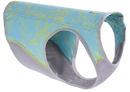 Ruffwear Swamp Cooler(TM) Zip Vest |05451-475| Kühlmantel für Hunde, Farbe:Blue Mist, Größe:XL