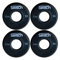 wheels for inline skates 57mm Schwarz Ersatzräder Rollenräder Roller Skates Rollen