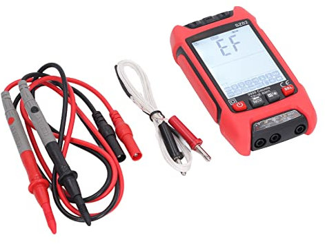 Digitales Multimeter mit Diodenkondensator, LCD Display mit Hintergrundbeleuchtung, Messung Von AC/DC Spannung/Strom, Widerstand, Kapazität, Diode, Temperatur, Nullleiter und Drahtidentifikation