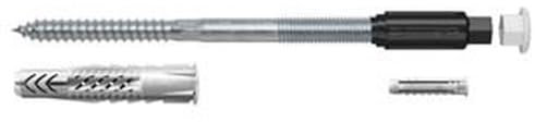 20PZ TASSELLO CAPPOTTO THERMAX 8/10 DOPPIO FILETTO - 10/140 ? mm.12 filettatura M 8 profondit? mm.200